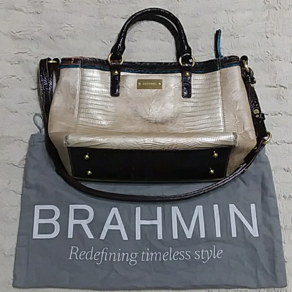 Brahmin  Leather  Satchel
